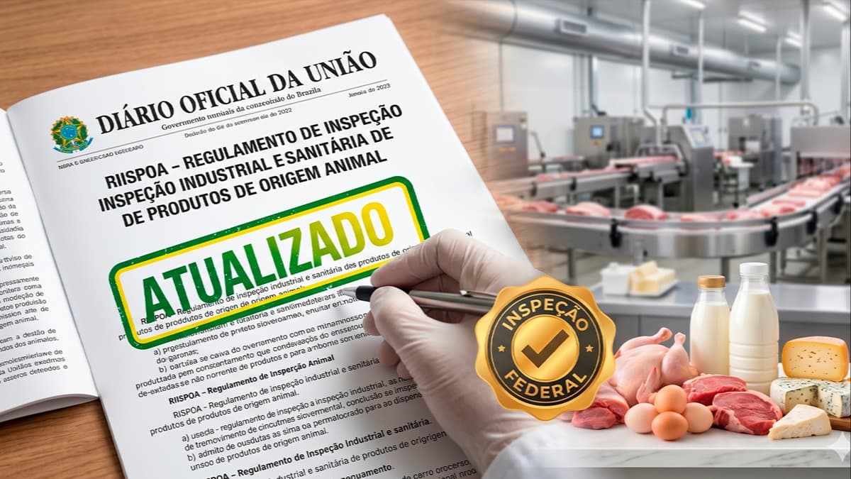 RIISPOA - Regulamento de Inspeção Industrial e Sanitária de Produtos de Origem Animal